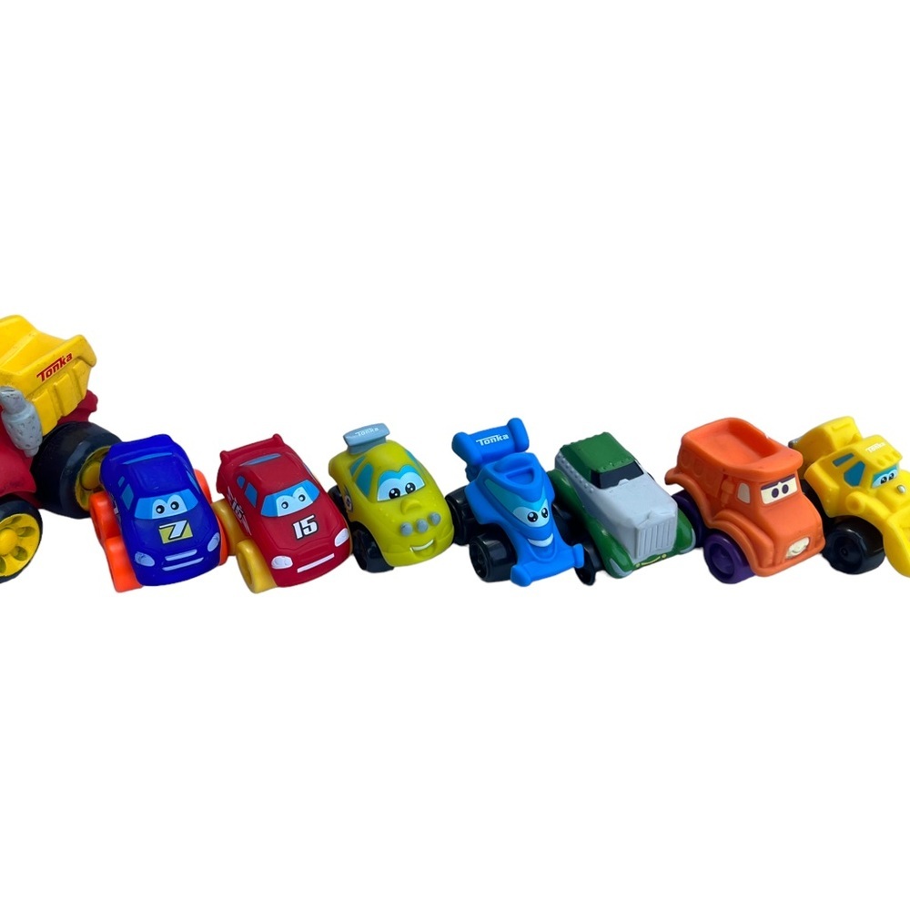 Little Tonka toddle big truck mini figure bundle set of 8 - Picture 5 of 10